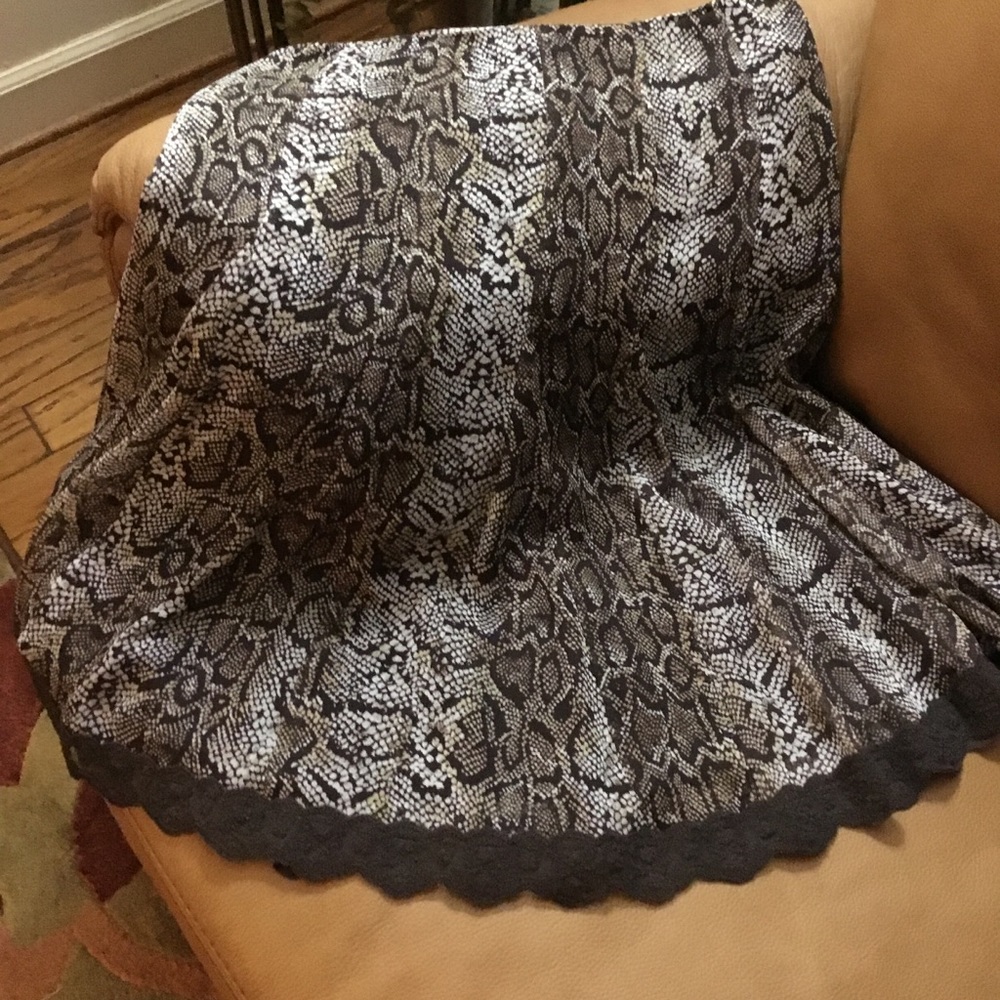 INC International Concepts Silk animal print mini